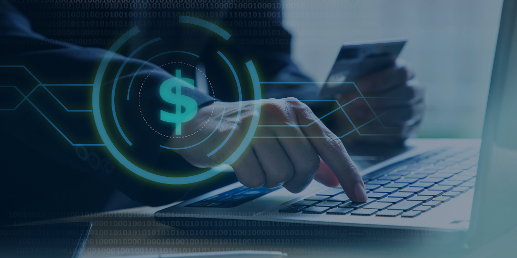 Entering card payment into computer